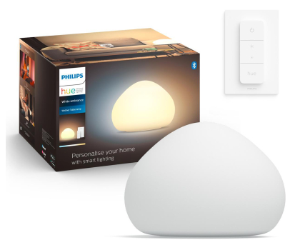 Inteligentne oświetlenie Philips Hue White ambiance Lampa stołowa Wellner